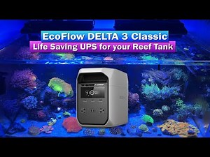 EcoFlow DELTA 3 Classic - A Life Saving UPS for your Reef Tank