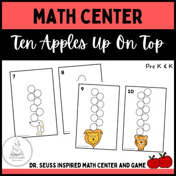 Ten Apples Up On Top | Dr. Seuss | Math Center Rotations