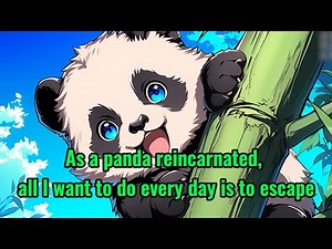 As a panda reincarnated, all I want to do every day is to escape