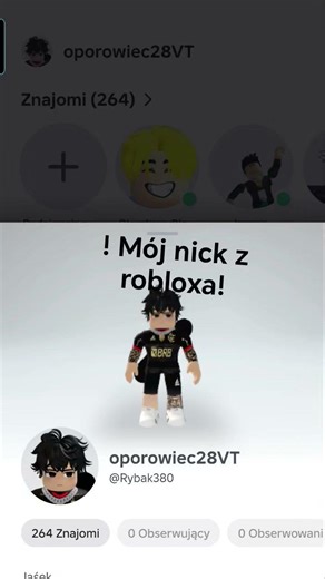 Mój nick z robloxa!
