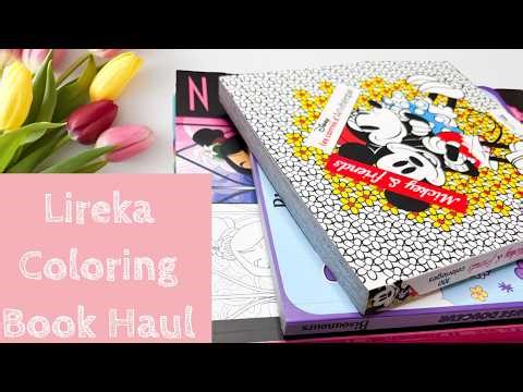 Coloring Book Haul & Unboxing from Lireka 🇫🇷 // Adult Coloring