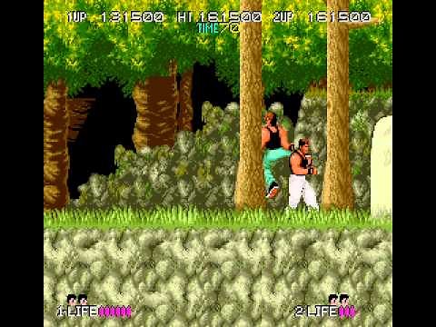 Bad Dudes Vs. DragonNinja arcade 2 player 60fps