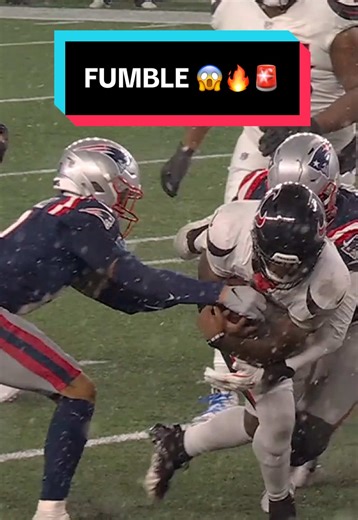 Fumble Moments in NFL: New England Patriots vs. Houston Texans