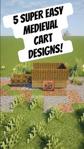 5 EASY Medieval Cart Designs!