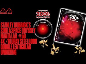Manta Lab - Stanley Kubrick's 2001 - Double Lenticular 4K/Bluray Steelbook *UNBOXING*