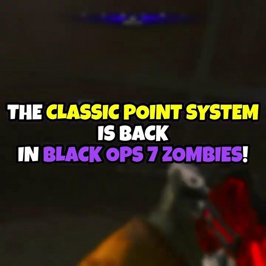 The Classic Point System is BACK in BO7 Zombies! #bo7 #bo7zombies #codzombies