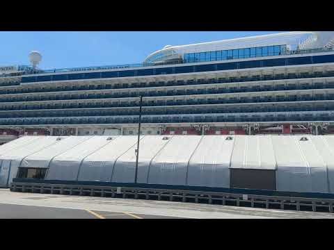 Ruby Princess at San Diego, California Port April 24, 2025 @princessaustralia @princesscruises