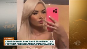842K views · 8.2K reactions | Uma modelo de 25 anos foi morta e teve o corpo carbonizado no litoral norte de São Paulo. As imagens de segurança conseguiram flagrar um homem. Segundo a polícia, o suspeito chega na casa e logo depois deixa o local onde Larissa morava | Cidade Alerta | Facebook