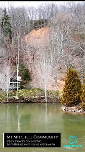Mt Mitchell Community 1/5/25 Mud Slide Yancey County NC | NorthCove Visuals
