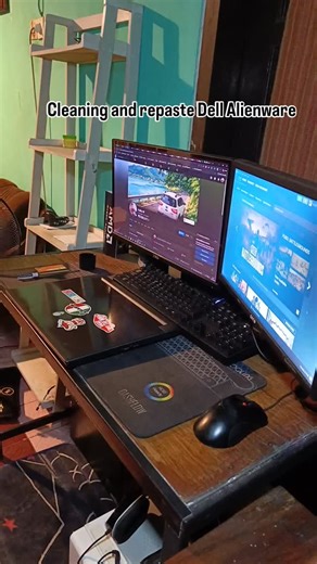 BSOD Official on Instagram: "#computer #notebook #service Cleaning and repaste Laptop Gaming Alienware 👽 #BSOD-Store"