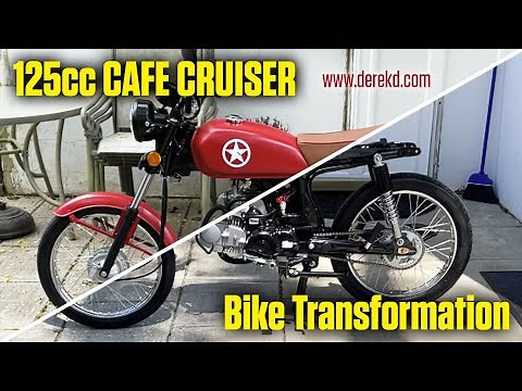 125cc Cafe Cruiser Transformation