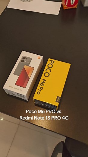 En este caso tenemos una diferencia considerable en precio, el m6 pro tiene mejor relación precio producto que el Redmi note 13 pro 4g. #pocom6pro #redminote13pro4g