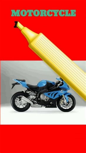 Motorcycle animation video