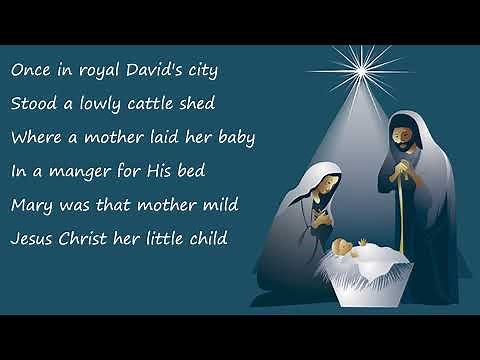 Once in Royal David's city