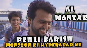 Hyderabad Me Pehli Monsoon ki Barish | Enjoy at Al Manzar Jamshoro | Abdul Bari Vlogs | Abdul Bari
