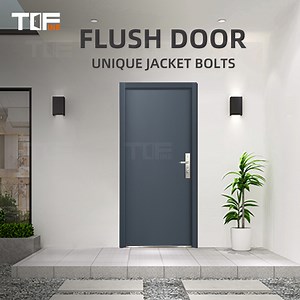 [Hot Item] Modern Swing Interior Outdoor Sliding Relax Flush Panel Steel Room Door Designs for Hotels House Hospital Bedroom