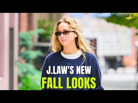 Jennifer Lawrence's Fall Fashion Secrets: Track Pants, Ripped Jeans & More!