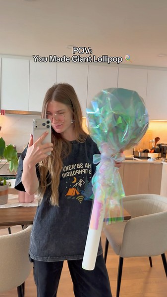 DIY Giant Lollipop 🍭| Sweet & Cute Gift Idea 🎁