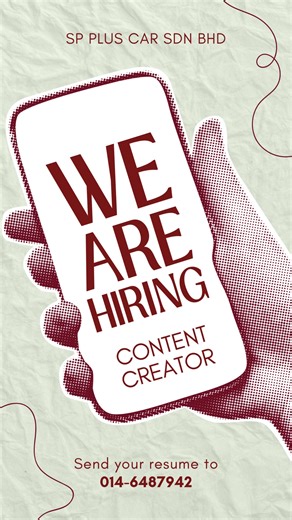  WE ARE HIRING – TIKTOK LIVE HOST! SP PLUS CAR SDN BHD | SETAPAK, KL...