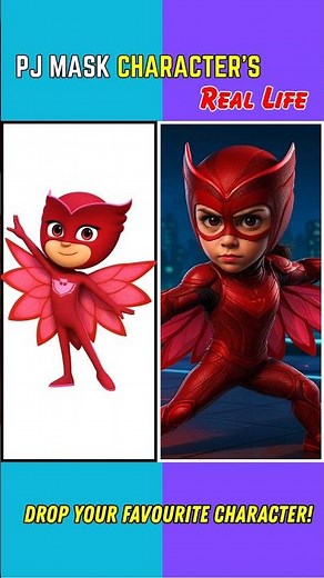🎭 PJ Masks Characters in Real Life 😱✨ | Amazing Transformations!