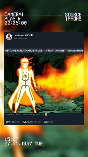 OBITO VS NARUTO AND SASUKE — A FIGHT AGAINST TWO LEGENDS