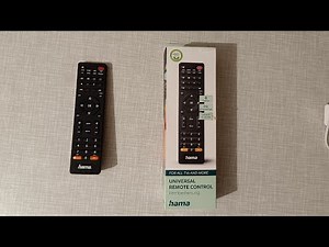 Hama universal remote controler univerzalni daljinski upravljač Art.Nr.: 00221054