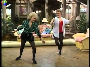 The Golden Girls-Rose & Blanche tap dancing scene