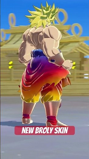 New Broly Skin #dragonballgekishin #gekishinsquadra