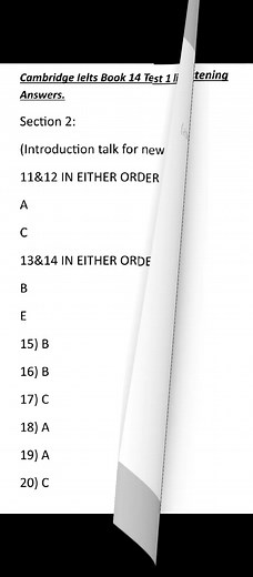 Crime Report Form listening answers. IELTS academic book 14 test 1
