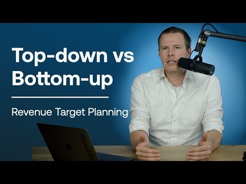 What's the difference between top-down and bottom-up planning?