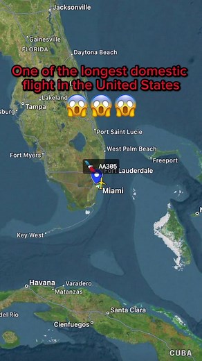 Miami to Seattle - One of the Longest Domestic Flights in the USA!