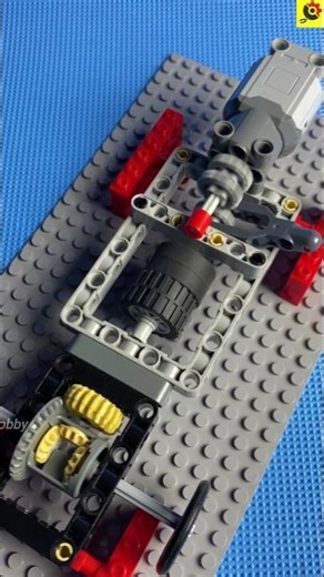 LEGO Technic Clutch System using Wheels #lego #legotechnic