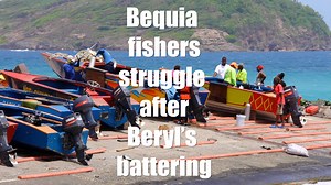 In the northern Grenadine island of Bequia, where tourism and fisheries drive the economy, the impact of Hurricane Beryl is not immediately obvious. However, in Paget Farm, on the south side of the island, where Bequia’s fishing industry is based, a different story emerges four weeks after the category 5 Hurricane slammed into St. Vincent and the Grenadines on July 1. | iWitness News