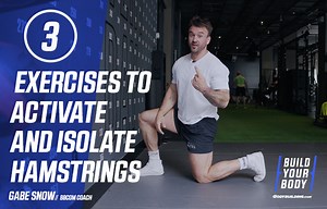 4.5K views · 71 reactions | Are you quad dominent? Do you struggle getting growth in your hamstrings? Master Coach Gabe Snow has 3 exercises that will target those hamstrings to get them activated and isolated! 1. Knee Flexion Activation 2. Foam Roller Glute Bridge 3. Swiss Ball Hamstring Curl Stay tuned for more ways to #BuildYourBody! | Bodybuilding.com | Facebook