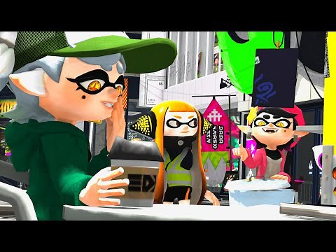 【Splatoon Animation】 Marie..? What are you doing?