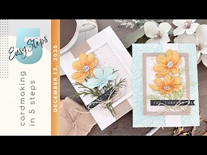 5 Easy Steps: Create a Stunning Thank You Card with Altenew | Handmade Card Tutorial