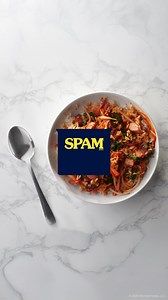 Comfy clothes call for comfort foods! Wrap your taste buds in a warm embrace of crispy SPAM® Classic with kimchi, veggies, rice and an egg in this delicious Korean Bibimbap recipe. | SPAM | Facebook