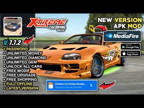 Extreme Car Driving Simulator Mod V7.7.2 Apk Terbaru 2025 - Unlimited Money & Unlock All Car
