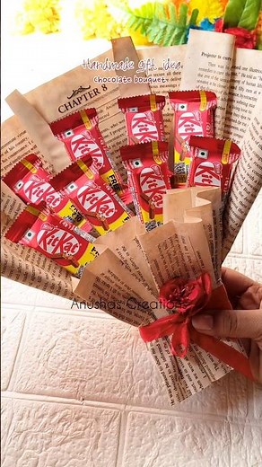 Diy chocolate bouquet | Bouquet Tutorial #shorts #howtowrapbouquet ##valentineday #giftidea #hype