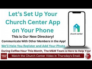 Central UMC Let's All Connect on Church Center