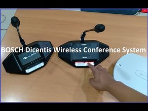 Cara Pairing Device DCNM-WDE Dengan Access Point DCNM-WAP BOSCH Dicentis Wireless Conference System