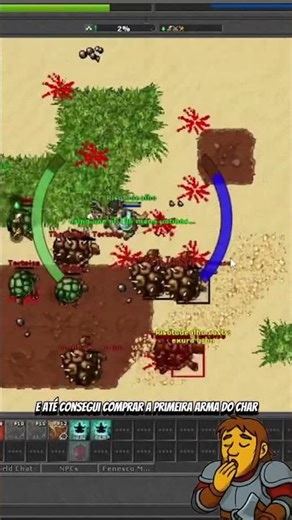 EU CONSEGUI 12 LEVELS EM 3 DIAS NO TÍBIA?! #games #tibiano #dicas #shortsvideo #gameplay #tibia