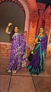 Our two beautiful Judges with the iconic song. #SampurnaLaxmi2025 #SidharthTV