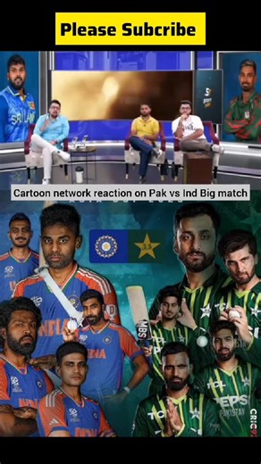 Cartoon network on pak vs Ind | Pk Sports