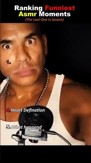 “Funniest ASMR Clips… Ranked! 😂🎤✨”