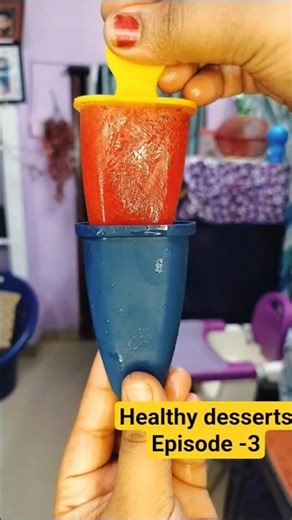“Body cooling Watermelon Popsicles at Home | Summer HeatRelief with Special Ingredient” #ytshorts