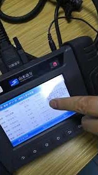 Accelerator pedal position sensor test and Oscilloscope waveform