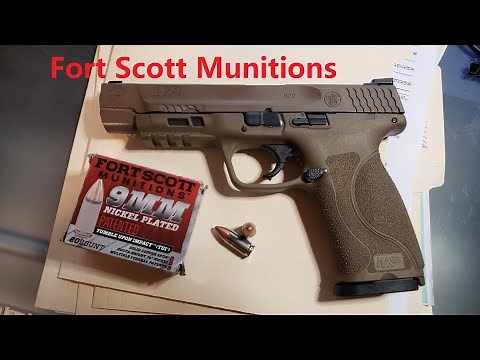 Fort Scott Munitions/ 9 mm 115 grain TUI Test
