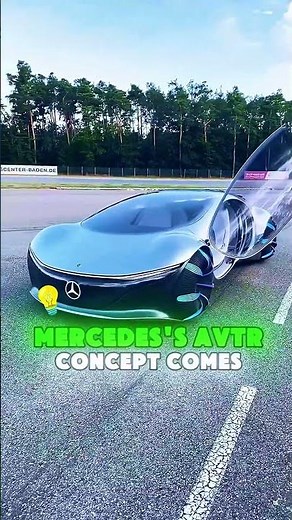 Mercedes AVTR: The Car That Thinks and Feels#automobile #shorts