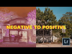 How To Convert Color Negative Film Photos to Positives | Film Photography